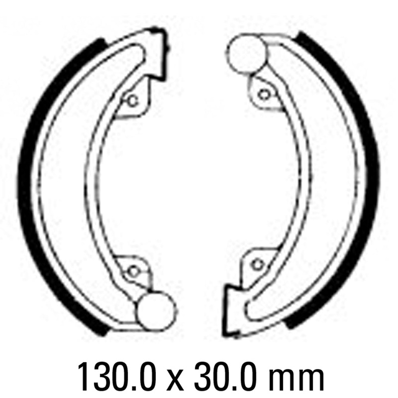 FERODO Brake Shoe Set – FSB744