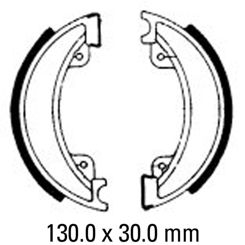 FERODO Brake Shoe Set – FSB745