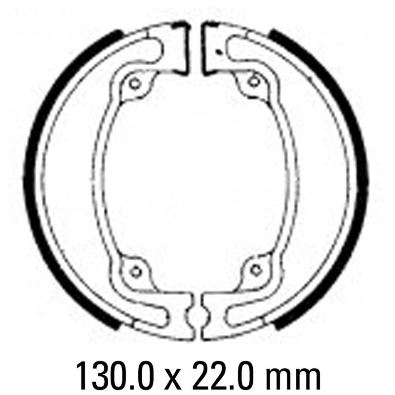FERODO Brake Shoe Set – FSB746
