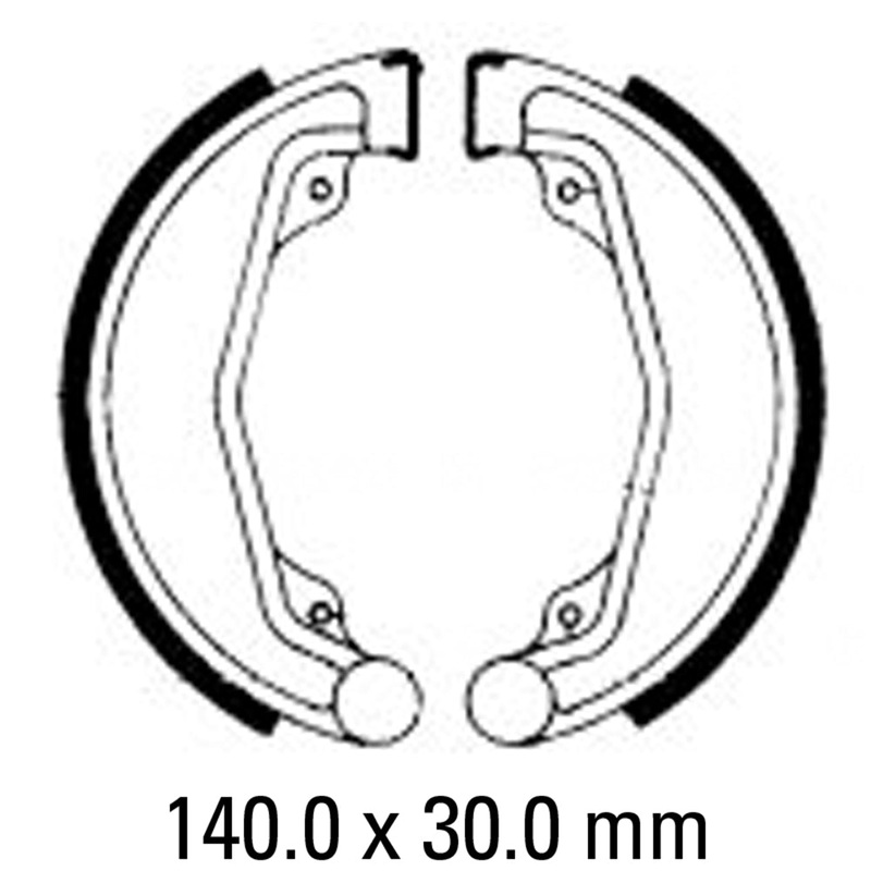 FERODO Brake Shoe Set – FSB749
