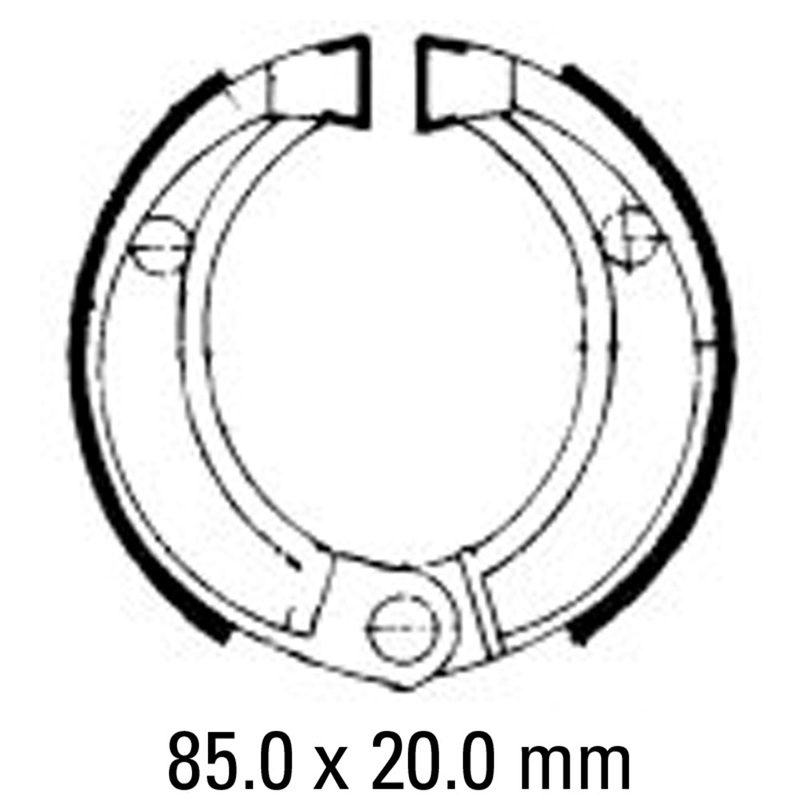 FERODO Brake Shoe Set – FSB756