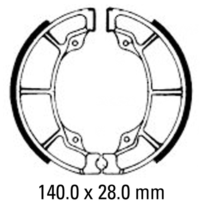 FERODO Brake Shoe Set – FSB760