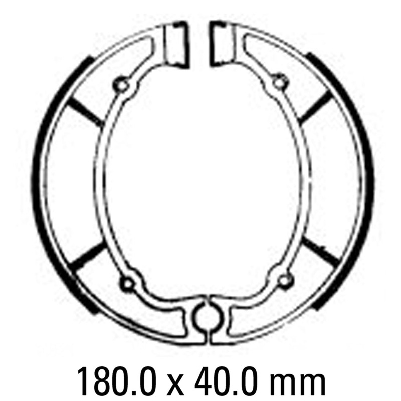 FERODO Brake Shoe Set – FSB769