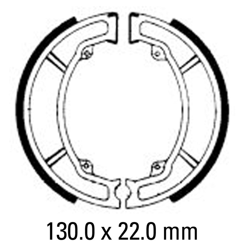 FERODO Brake Shoe Set – FSB776