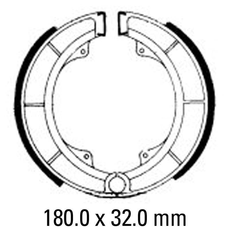 FERODO Brake Shoe Set – FSB780
