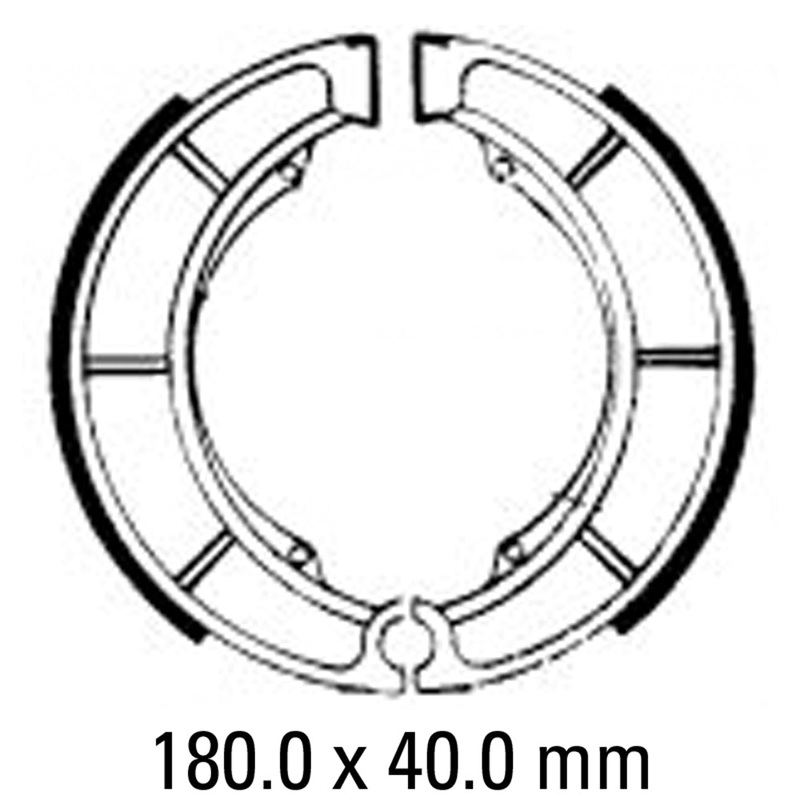 FERODO Brake Shoe Set – FSB782