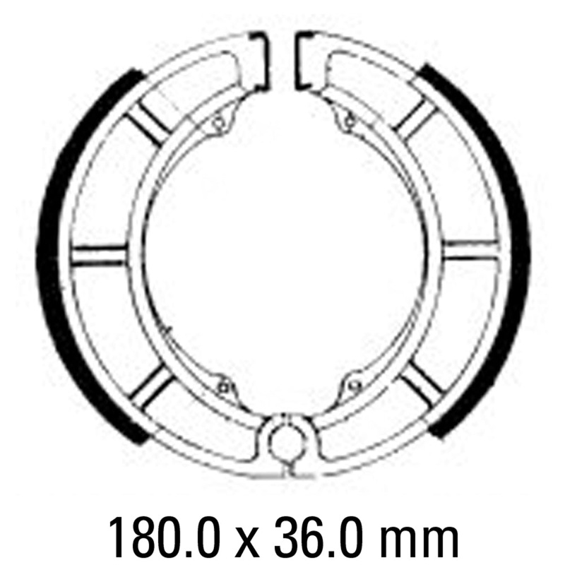 FERODO Brake Shoe Set – FSB784
