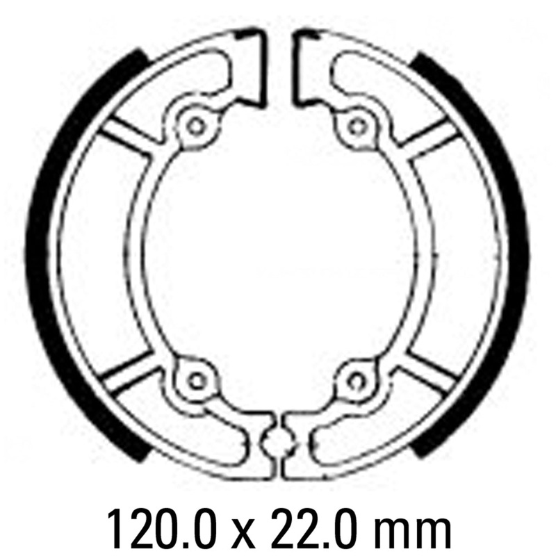 FERODO Brake Shoe Set – FSB786
