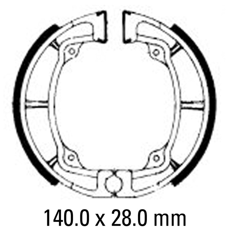 FERODO Brake Shoe Set – FSB799