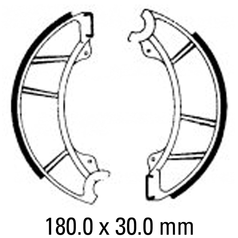 FERODO Brake Shoe Set – FSB800