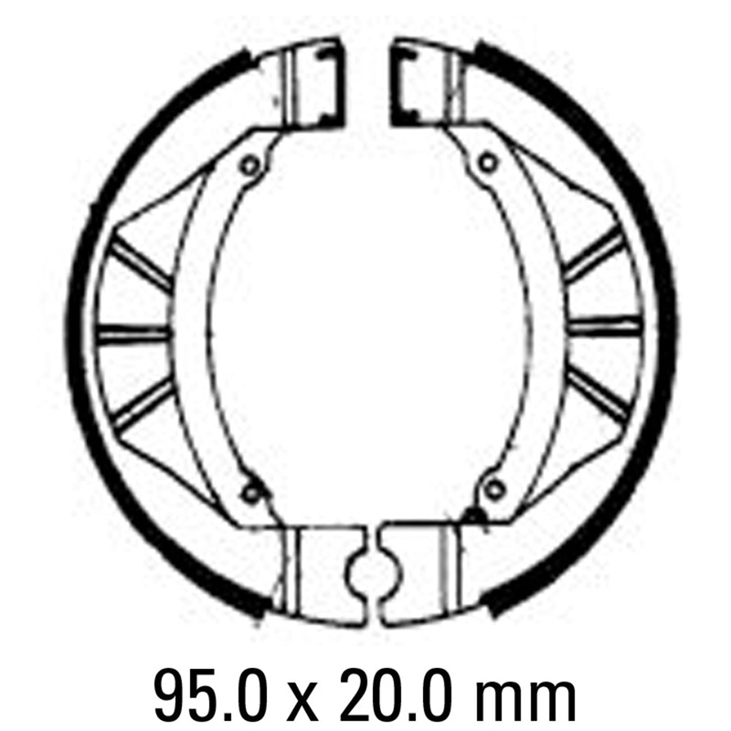 FERODO Brake Shoe Set – FSB801