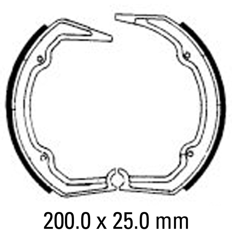 FERODO Brake Shoe Set – FSB804