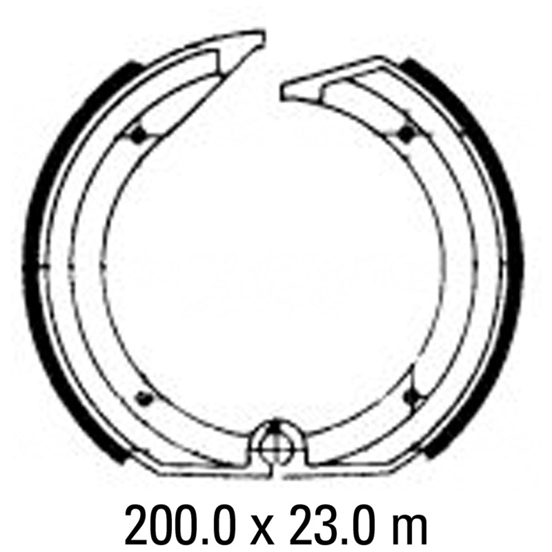 FERODO Brake Shoe Set – FSB805