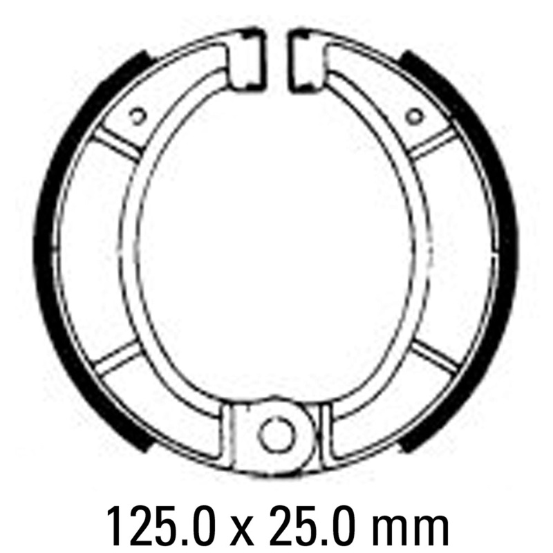 FERODO Brake Shoe Set – FSB807