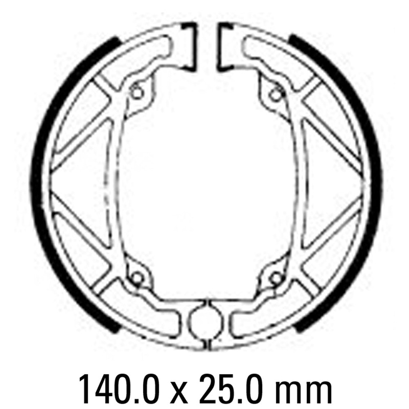 FERODO Brake Shoe Set – FSB817