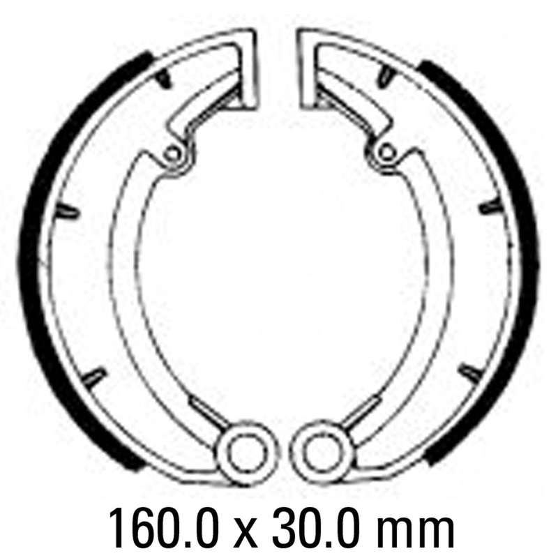 FERODO Brake Shoe Set – FSB823