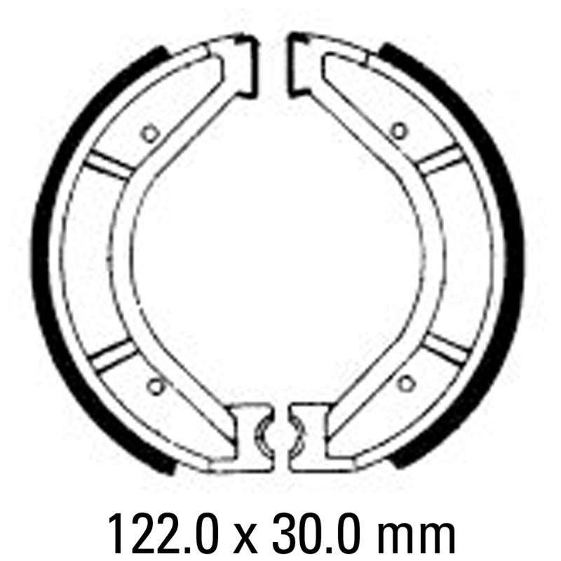 FERODO Brake Shoe Set – FSB825
