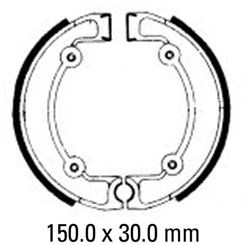 FERODO Brake Shoe Set – FSB828