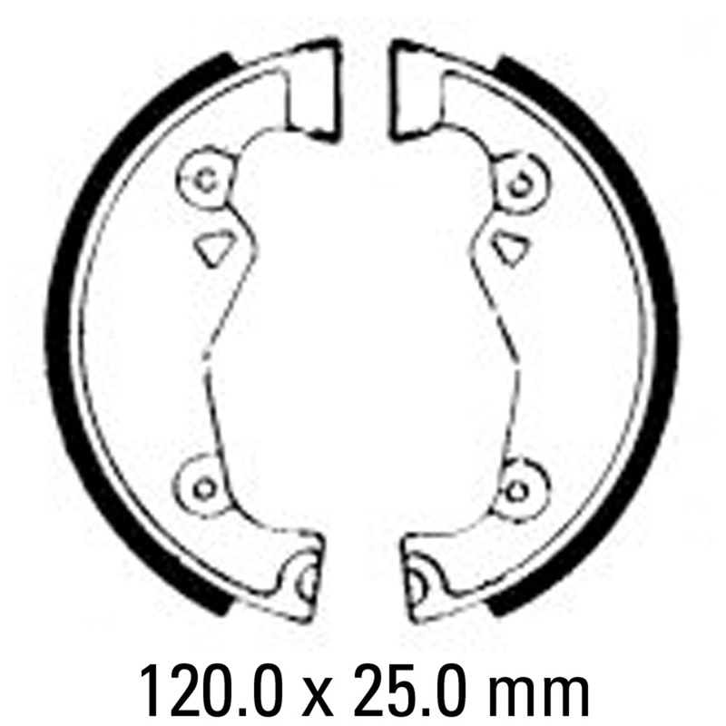 FERODO Brake Shoe Set – FSB836