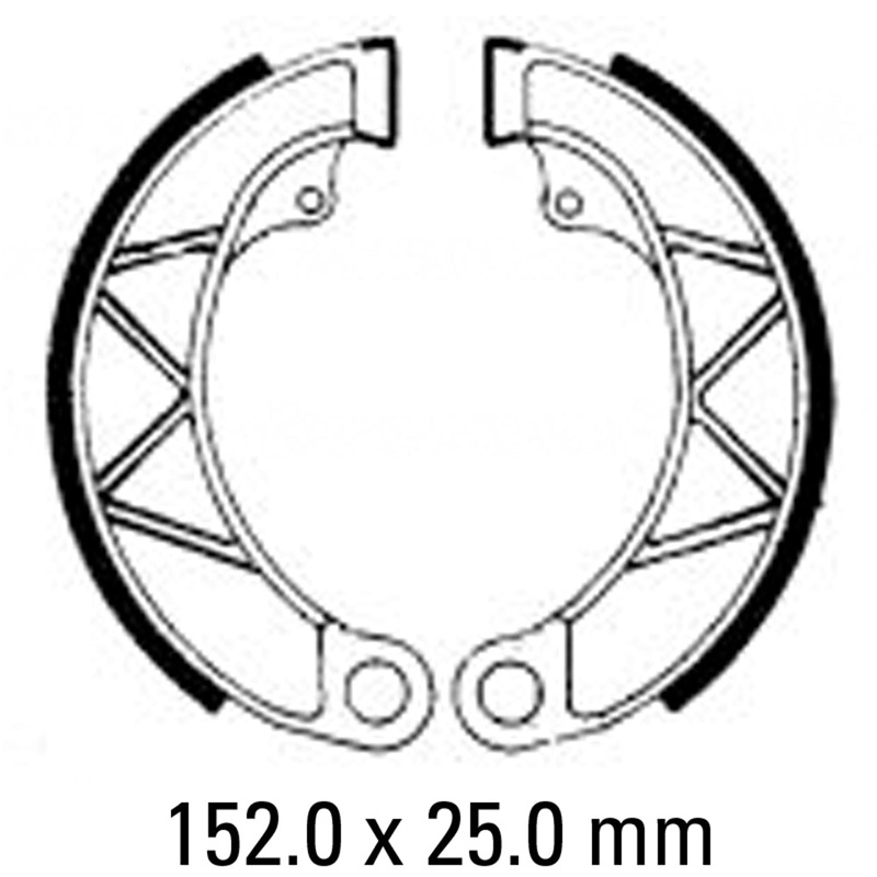 FERODO Brake Shoe Set – FSB839