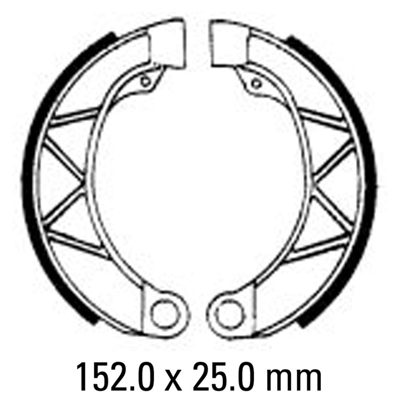 FERODO Brake Shoe Set – FSB843