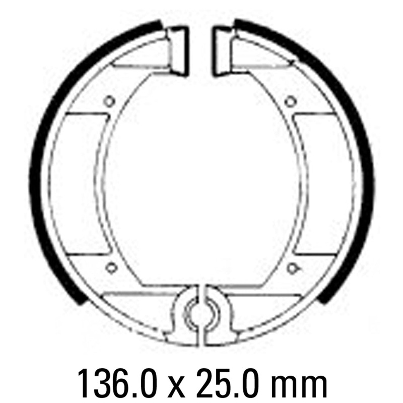 FERODO Brake Shoe Set – FSB847