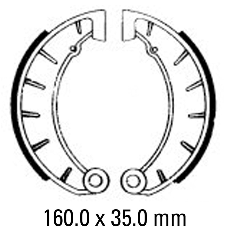 FERODO Brake Shoe Set – FSB854