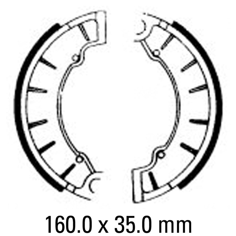 FERODO Brake Shoe Set – FSB855