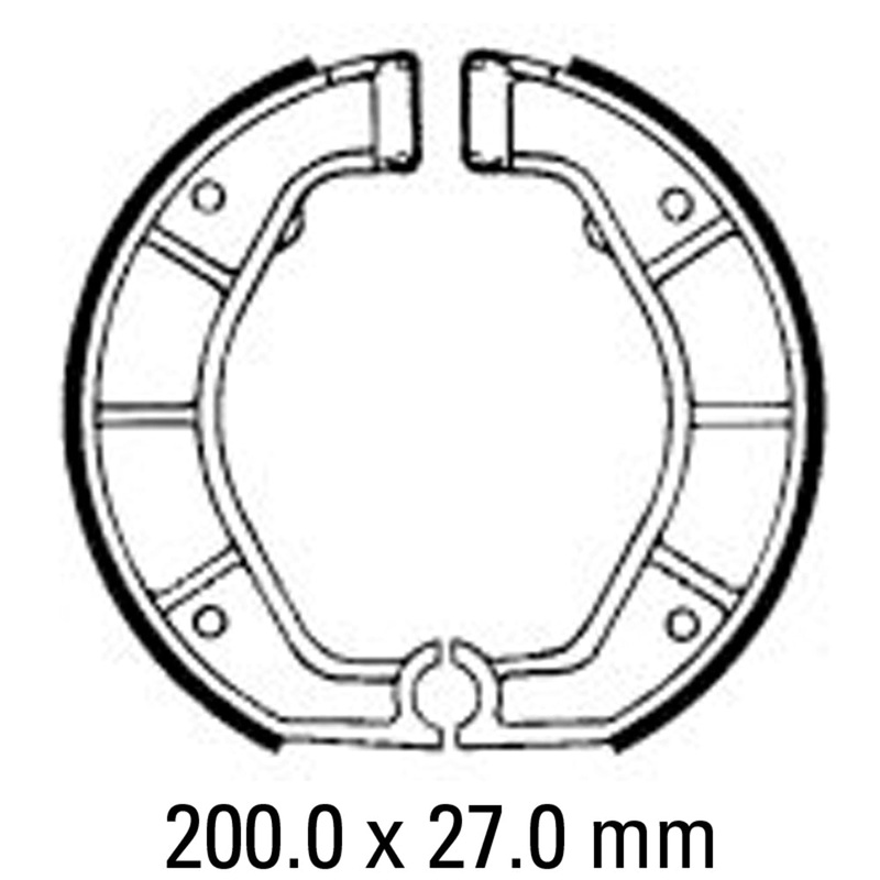 FERODO Brake Shoe Set – FSB863