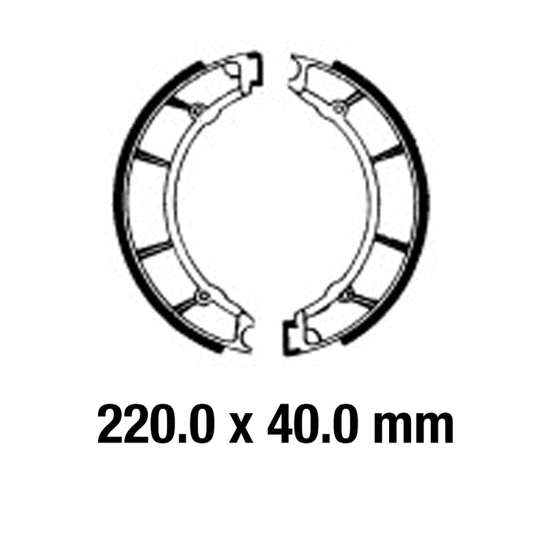 FERODO Brake Shoe Set – FSB880