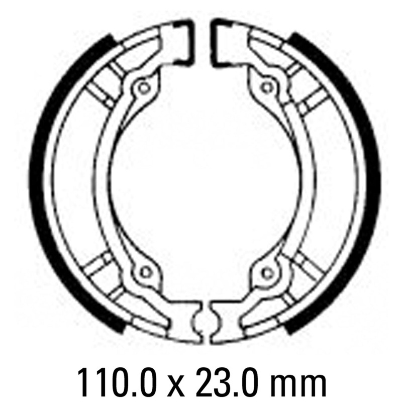 FERODO Brake Shoe Set – FSB883