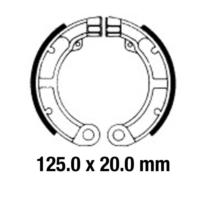 FERODO Brake Shoe Set – FSB885