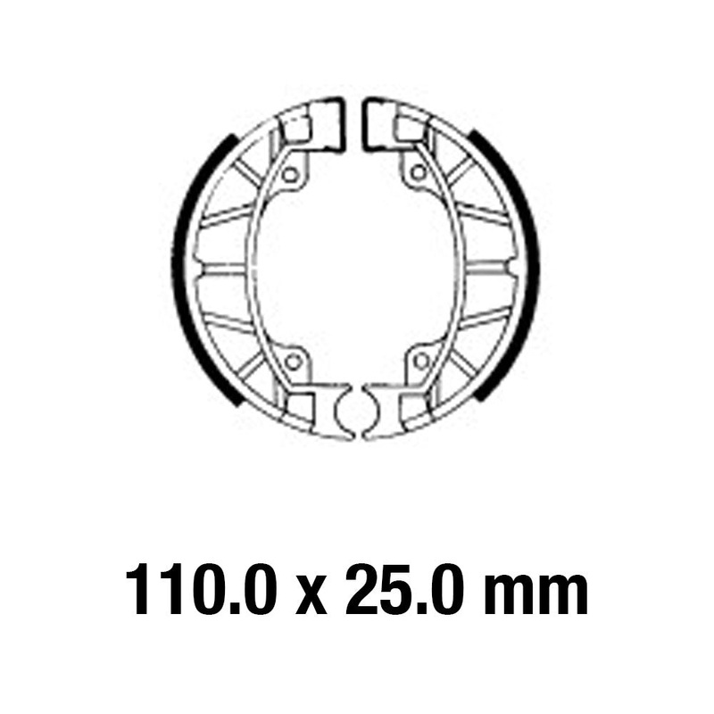 FERODO Brake Shoe Set – FSB895