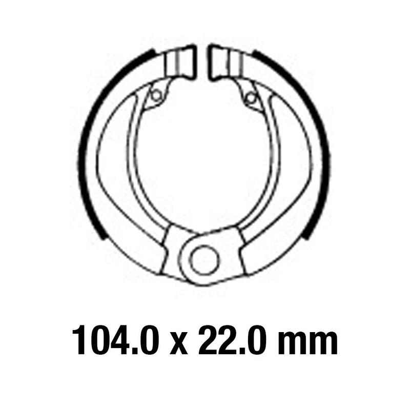 FERODO Brake Shoe Set – FSB906