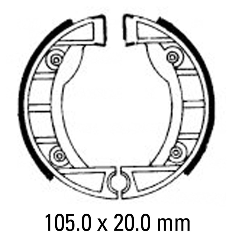 FERODO Brake Shoe Set – FSB910