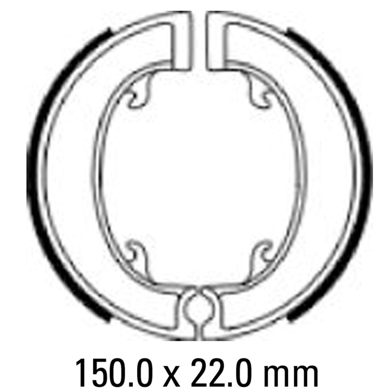 FERODO Brake Shoe Set – FSB918