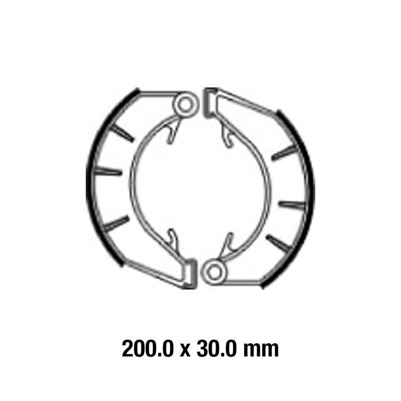 FERODO Brake Shoe Set – FSB923