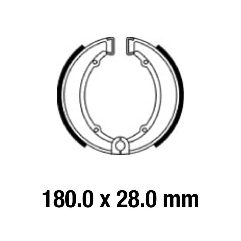 FERODO Brake Shoe Set – FSB924