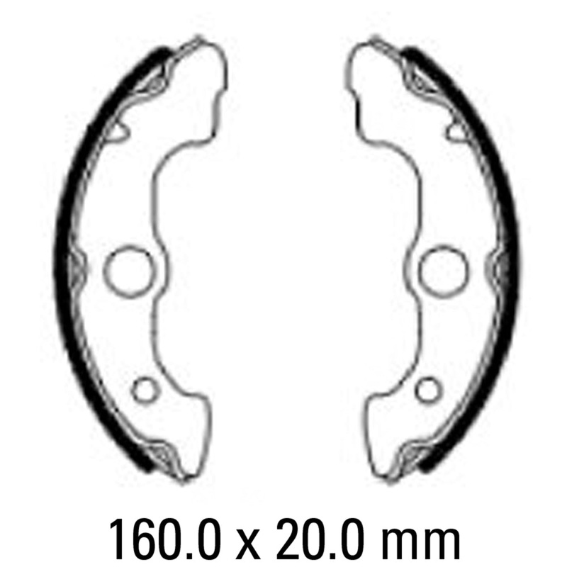 FERODO Brake Shoe Set – FSB931