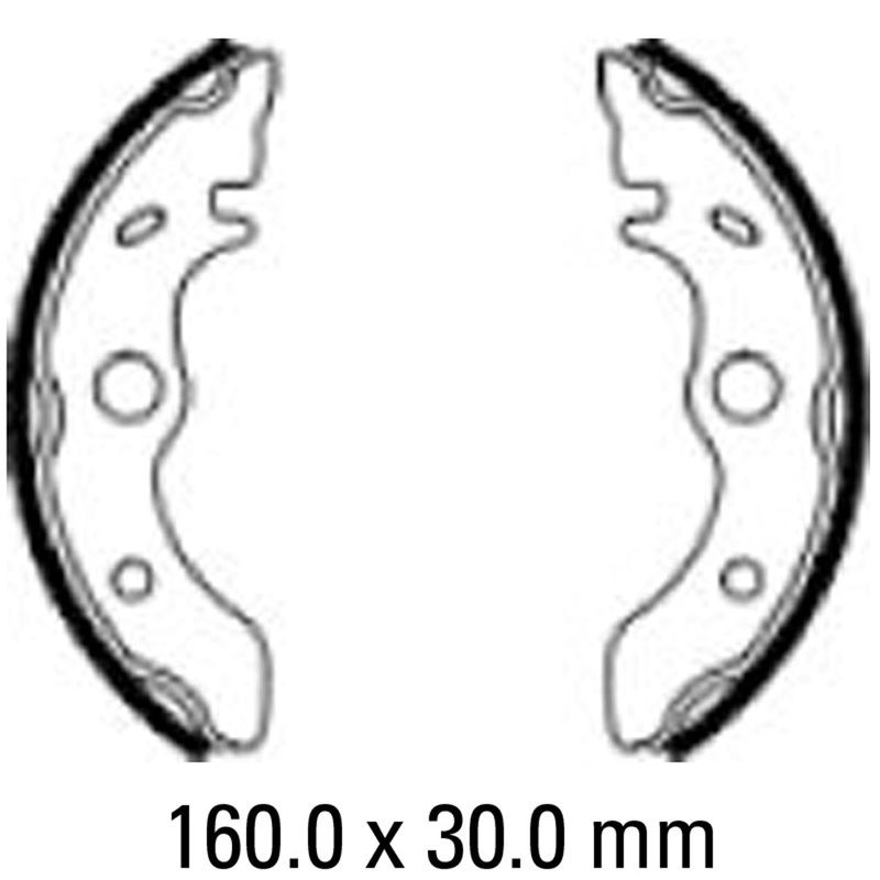 FERODO Brake Shoe Set – FSB932