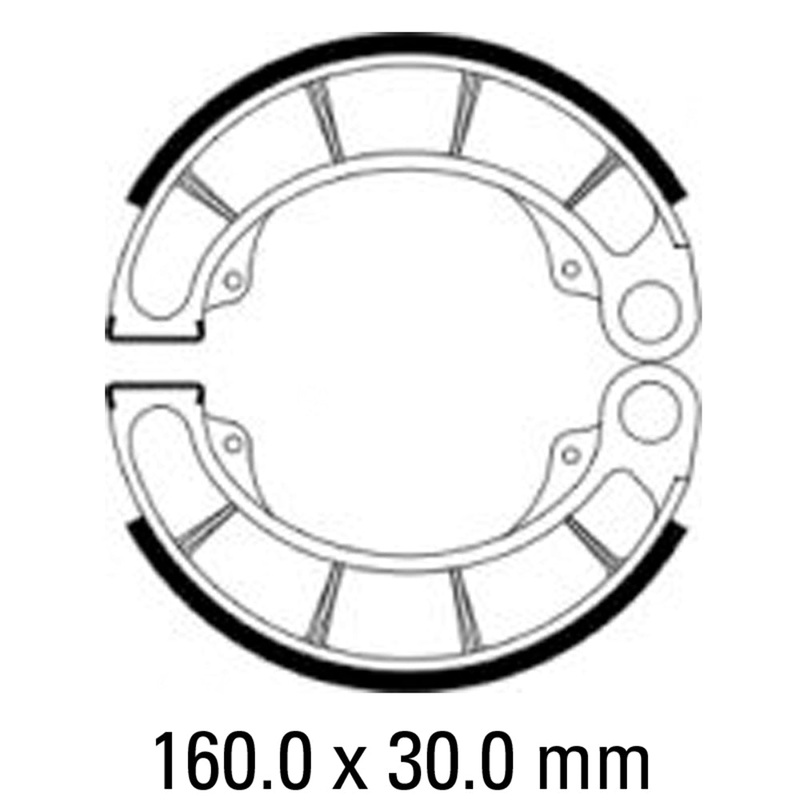 FERODO Brake Shoe Set – FSB946