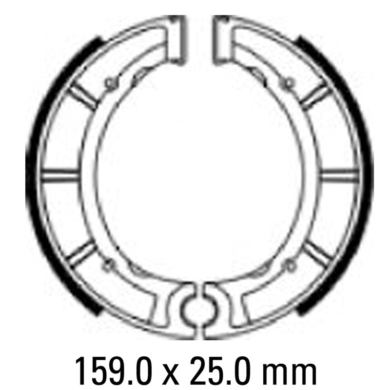 FERODO Brake Shoe Set – FSB948