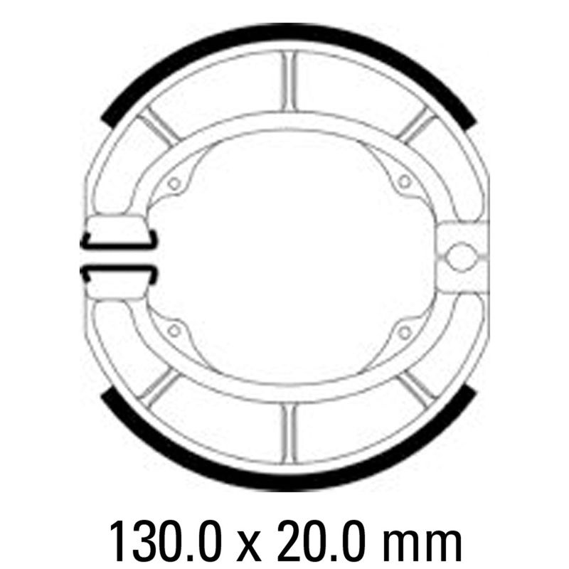 FERODO Brake Shoe Set – FSB956