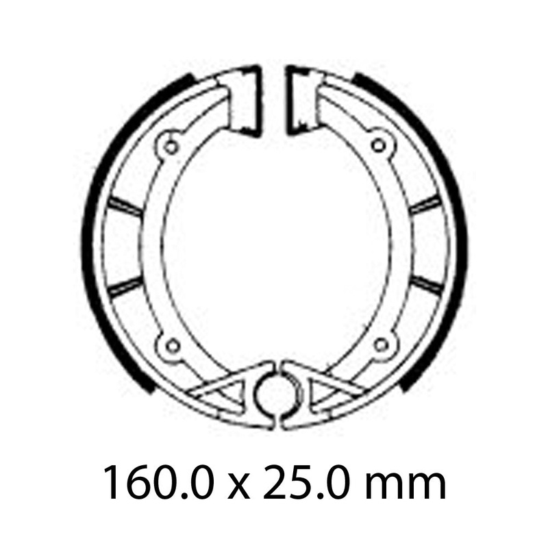 FERODO Brake Shoe Set – FSB961