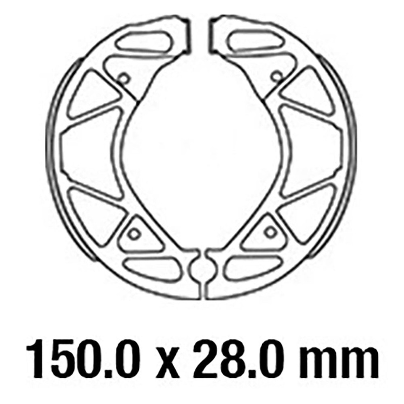 FERODO Brake Shoe Set – FSB967