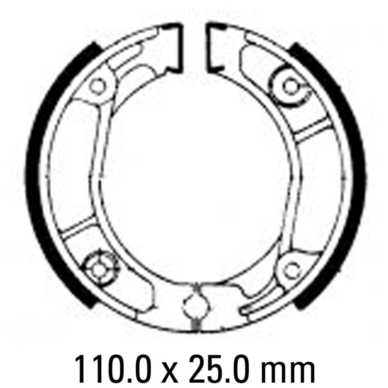 FERODO ECO  Brake Shoe Set – FSB705 EF