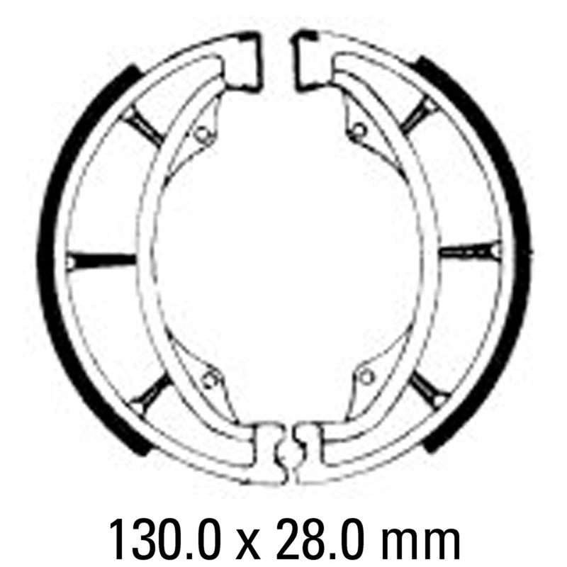 FERODO ECO  Brake Shoe Set – FSB721 EF