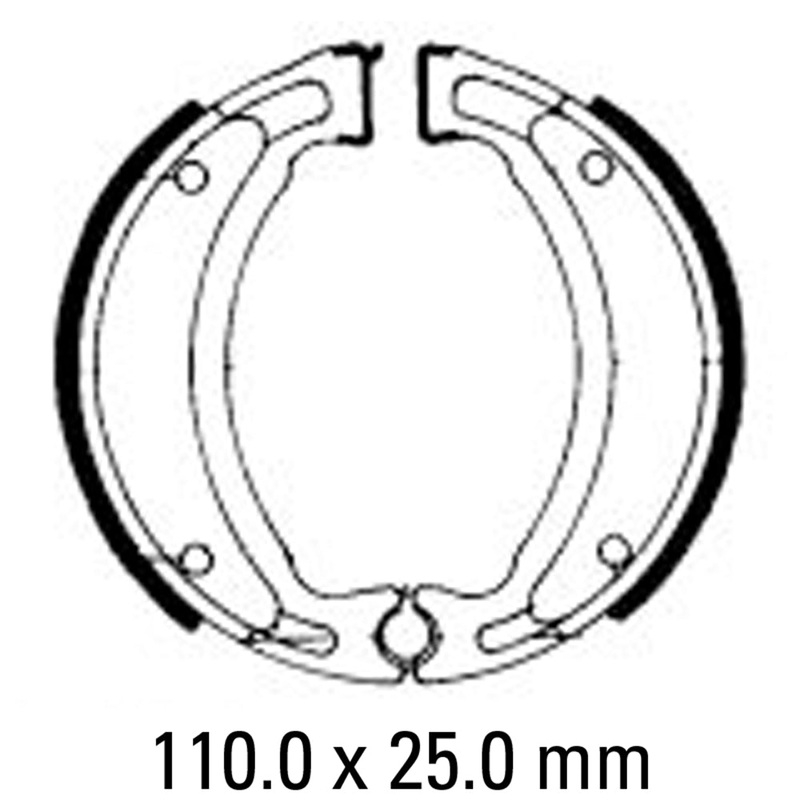 FERODO ECO  Brake Shoe Set – FSB731 EF