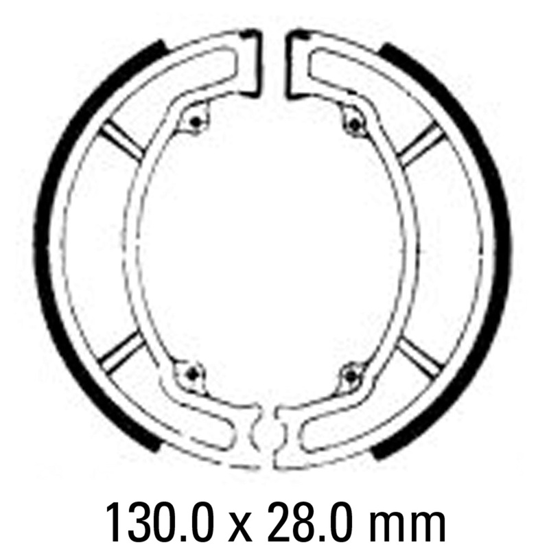 FERODO ECO  Brake Shoe Set – FSB733 EF