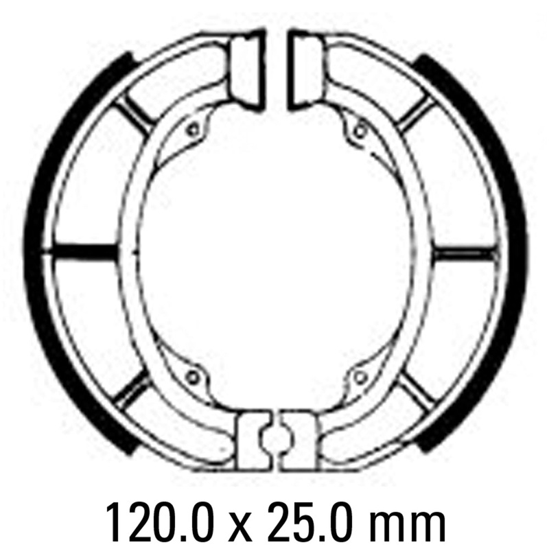 FERODO ECO  Brake Shoe Set – FSB777 EF